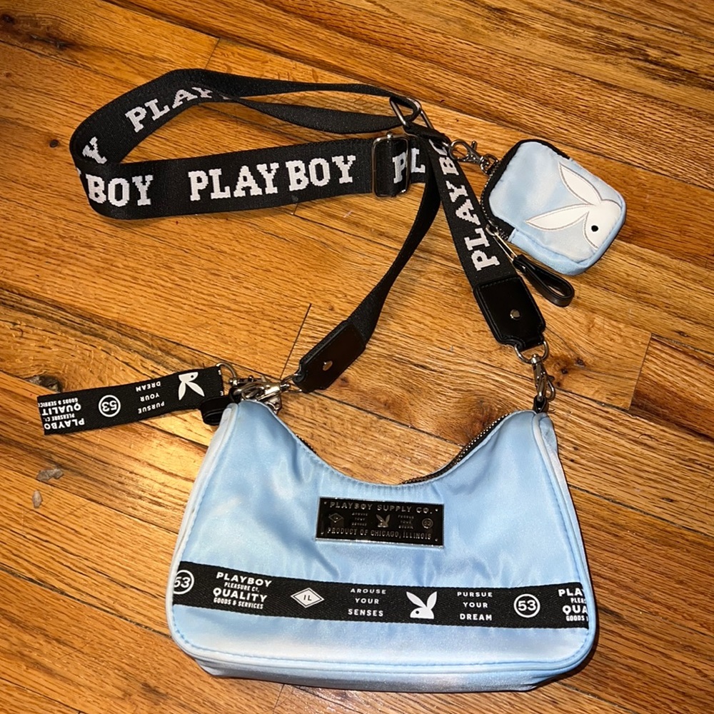 Playboy Baby Blue Crossbody bag